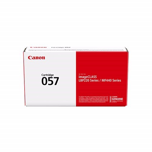 Canon Cart057 Black Cartridge For LBP228X LBP226DW LBP223DW MF449X MF445DW 3.1K Yield