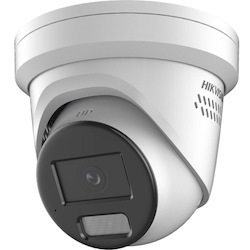 Hikvision Ds-2Cd2347g2lusl2 4MP Outdoor 3-In-1 Turret Camera, ColorVu, Acusense, Live-Guard, 2.8MM