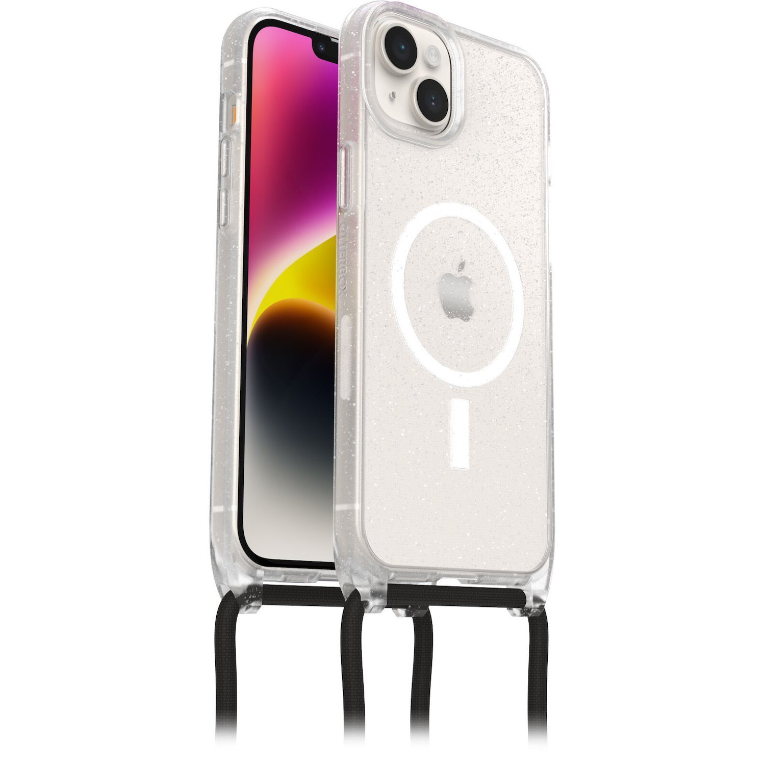 OtterBox React Carrying Case Apple iPhone 14 Plus Smartphone - Clear, Stardust