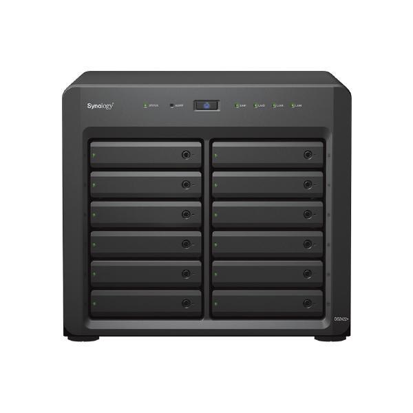 Synology DiskStation DS2422+ 12-Bay 3.5" Diskless, Amd Ryzen Quad-Core 2.2GHz , 4xGbE Nas (Scalable) ( Expansion Unit - DX1222) , 3 Year Warranty