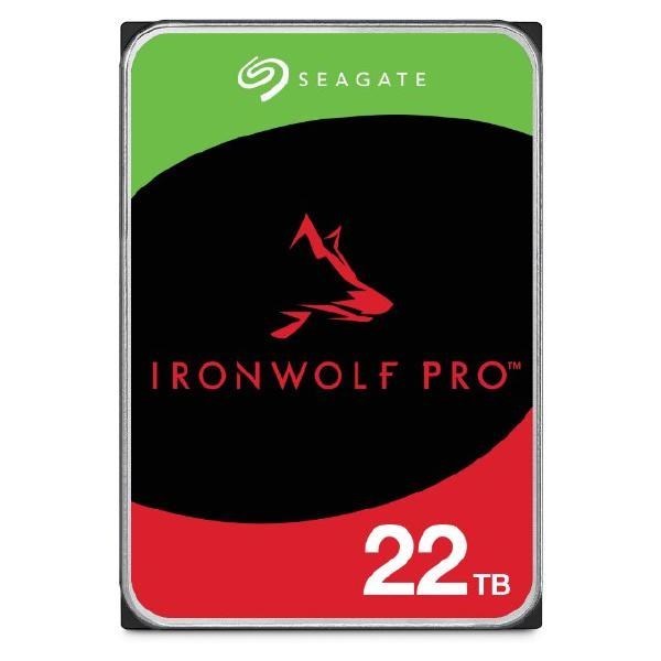 Seagate Ironwolf Nas Pro Internal 3.5" Sata Drive, 22TB, 6GB/S, 7200RPM, 5YR WTY