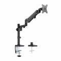 Brateck Single Monitor Heavy-Duty Aluminum Gas Spring Monitor Arm Fit Most 17' - 35' Monitors Up To12kg Per Screen