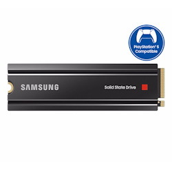 Samsung (980 Pro) 1TB + Heatsink, M.2 Internal NVMe PCIe SSD, 7000R/5000W MB/s, 5YR WTY