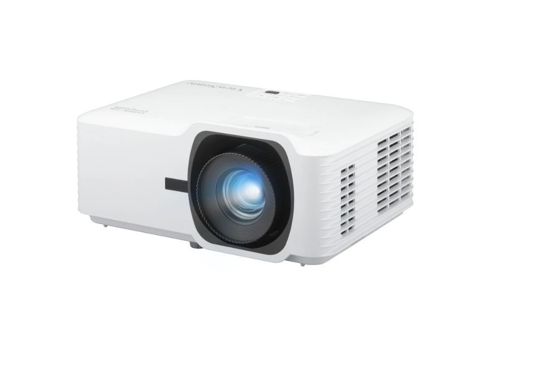 ViewSonic LS741 Laser Projetor, Up To 300' Ultra Large Screen, 5,000 Ansi Lumens, 3RD Gen Laser 30,000 Hours