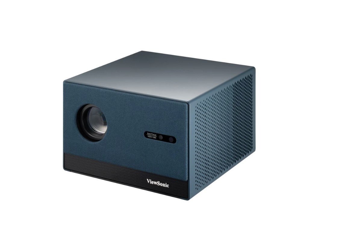 ViewSonic LX60HD Mini Cube Projector. 1080P Up To 140'. Smart Led With Built In Google TV. Dust Proof, Built In Wifi And Bluetooth.