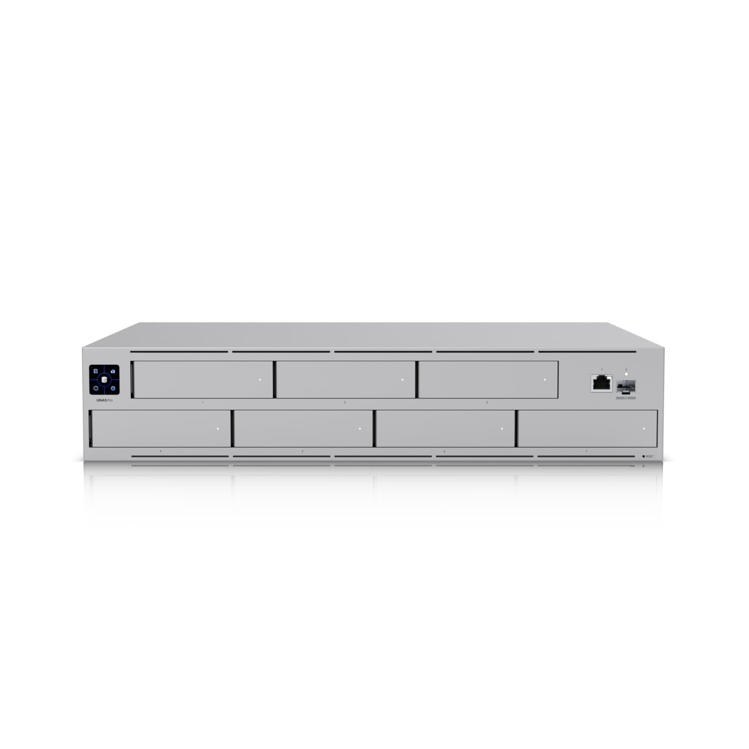 Ubiquiti Unas Pro 2U Rack-Mount Nas, (7) 2.5/3.5' Drive Bays &10 GBPS Performance Designed For Large-Scale File Storage & Sharing, 2Yr Warr