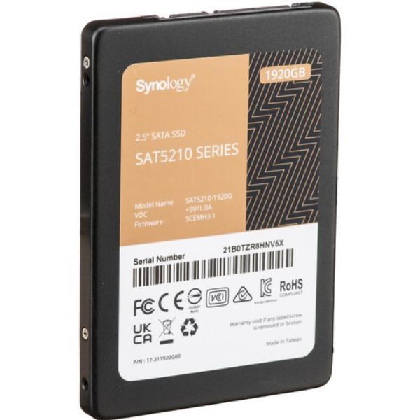 Synology Sat5210 2.5" 1.92TB Enterprise-Class Sata SSD