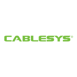 CableSys Telephone Handset Cord With Flat Black Cable With 1.5 Inch Lead 6 FT