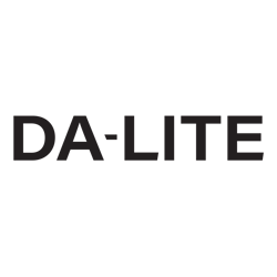 Da-Lite Cosmopolitan Electrol Wide Format - Projection Screen - Ceiling Mountable, Wall Mountable - Motorized - 113" (113 In) - 1.6:1 - High Contrast Matte White