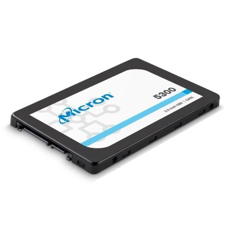 Crucial Micron 5300 Max 1.92TB 2.5' Sata Enterpise SSD 540R/520W MB/s 95K/75K Iops 17520TBW 5DWPD 3M HRS MTTF Aes 256-Bit Encryption Server Data Centre 5YRS