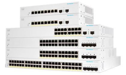 Cisco Business CBS220-24P-4G Smart Switch | 24 Port Ge | PoE | 4x1G SFP