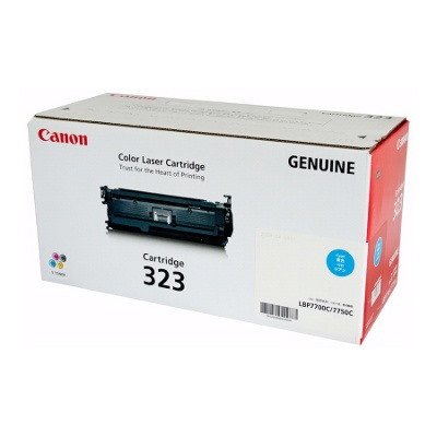 Canon CART323C Original Laser Toner Cartridge - Cyan Pack