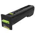 Lexmark Original Extra High Yield Laser Toner Cartridge - Yellow Pack