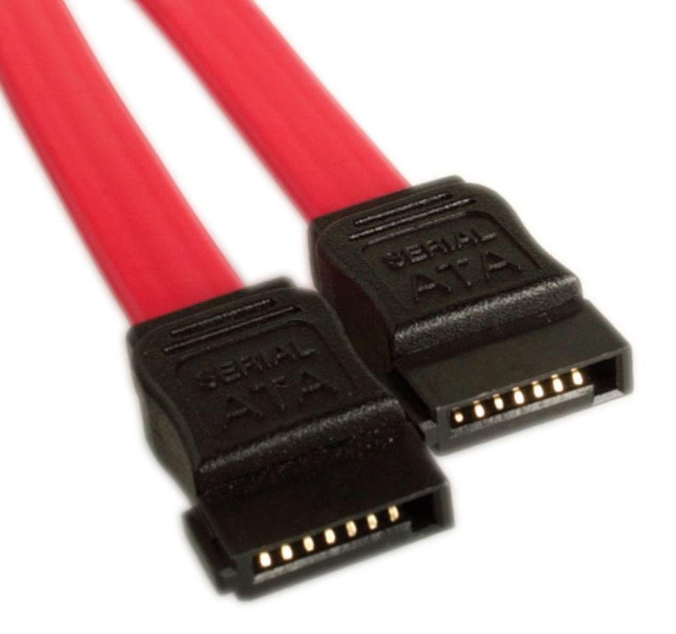 Astrotek Sata Data Cable 50CM 7 Pins To 7 Pins Straight 26Awg Red