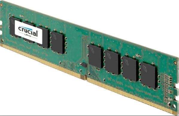 Crucial RAM Module - 16 GB - DDR4-2400/PC4-19200 DDR4 SDRAM - 2400 MHz - CL17 - 1.20 V