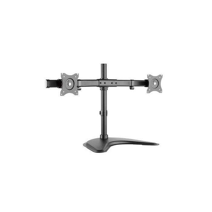 Brateck Essential Dual Monitor Desktop Stand For 13'-27' LCD Monitors And Screens