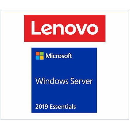 Lenovo Microsoft Windows Server 2019 Essentials - License - 1 License