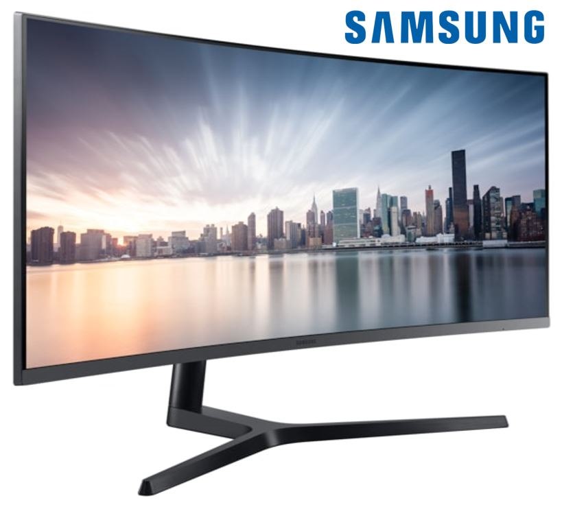 Samsung C34H892WGE 86.4 cm (34") WQHD Curved Screen LED LCD Monitor - 21:9