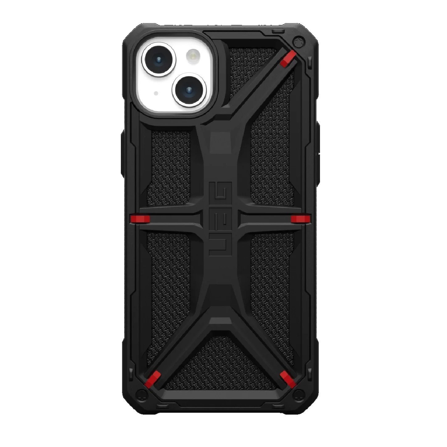 Uag Monarch Kevlar Apple iPhone 15 Plus (6.7') Case - Kevlar Black (114309113940), 20FT. Drop Protection (6M),5 Layers Protection,Tactical Grip