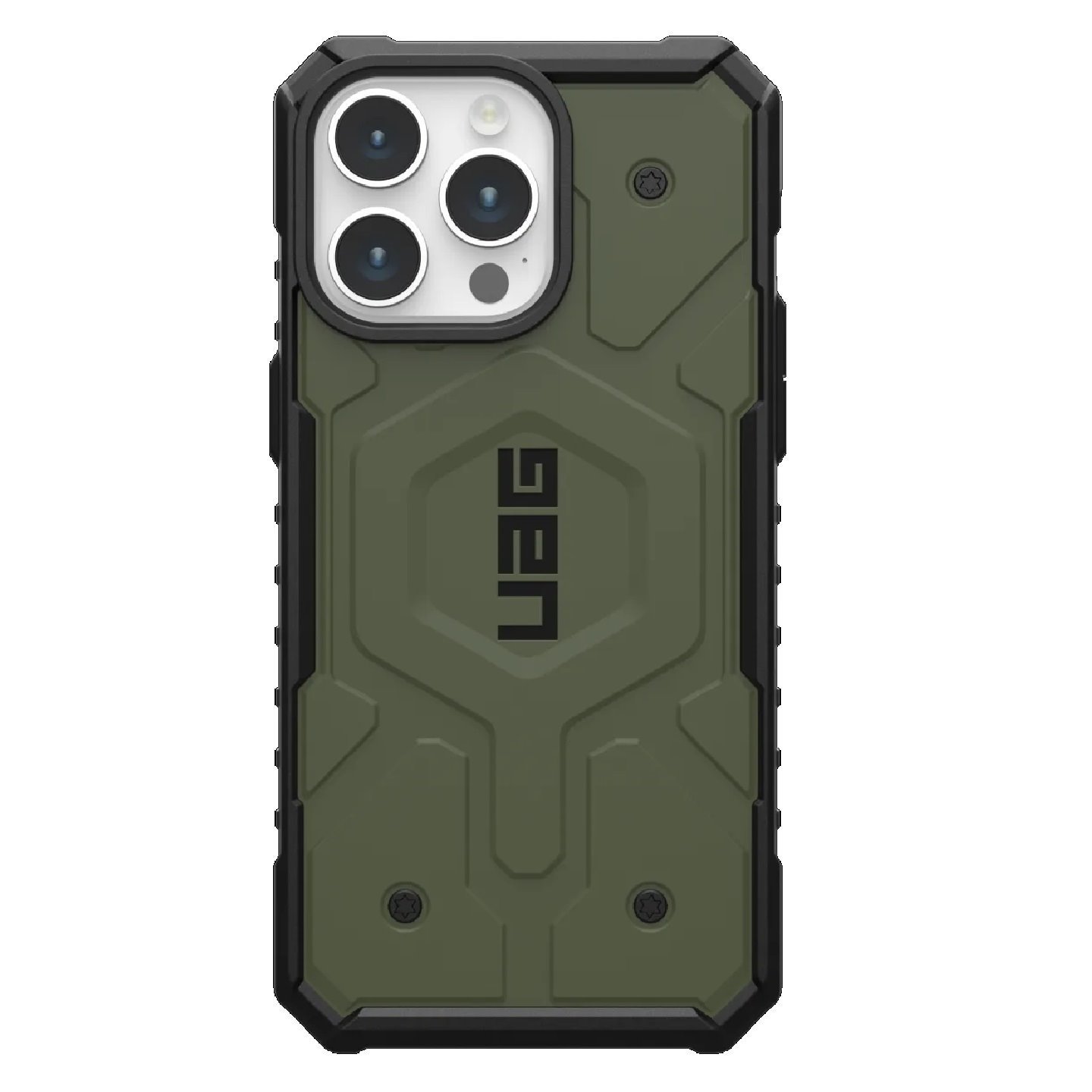 Uag Pathfinder MagSafe Apple iPhone 15 Pro Max (6.7') Case - Olive Drab(114301117272),18Ft. Drop Protection(5.4M),Tactical Grip,Raised Screen Surround