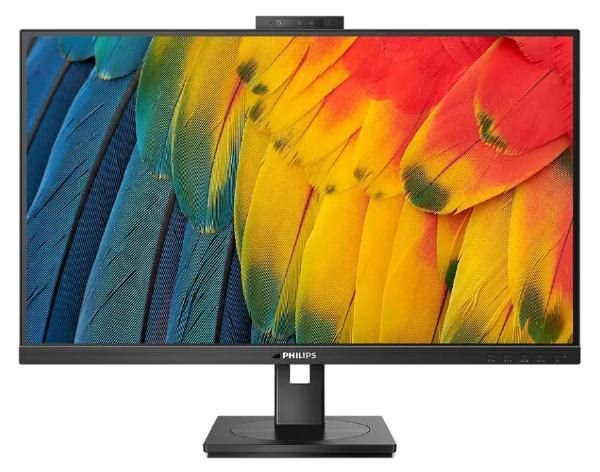 Philips 27B1u5601h 27" 16:9, QHD 2560X1440 Ips Business Monitor, Hdmi, DP, 100W Usb-C/Pd, Docking, RJ45,USBHub, 5MP Webcam, DP Out, 4YR Warranty