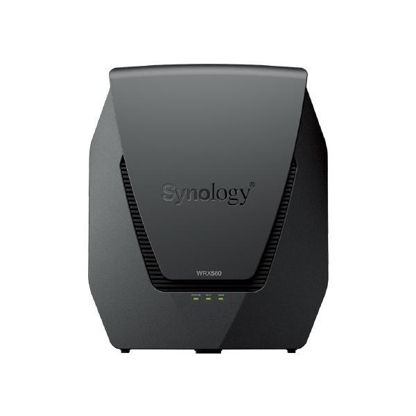 Synology WRX560 Dual-Band Mesh Enabled Wi-Fi 6 Router - Quad-Core 1.4 GHZ, 512MB DDR4 Memory