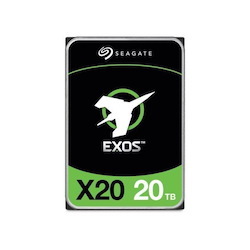 Seagate Exos X20 Enterprise 512E/4Kn Internal 3.5' Sata Drive, 20TB, 6GB/S, 7200RPM, 5YR WTY