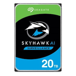 Seagate 20TB 3.5' SkyHawk Ai Surveillance Sata 6Gb/s HDD 256MB Cache 5 Years Limited Warranty