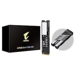 Gigabyte Aorus Gen4 7300 SSD 1TB PCI-Express 4.0 X4, NVMe 1.4, Sequential Read ~7300 MB/s, Sequential Write ~6000 MB/s