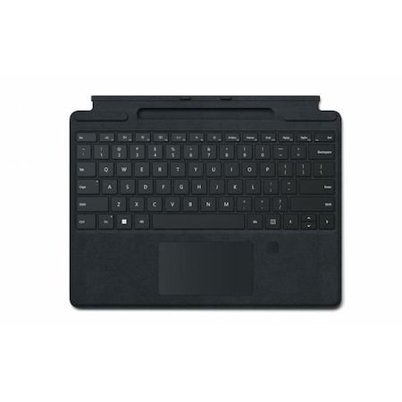 Microsoft Surface Pro 9/8/X Signature Mechanical & Backlit Key Large Trackpad Cover -  Black
