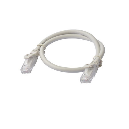 8Ware Cat6a Cable 0.5M (50CM) - Grey Color RJ45 Ethernet Network Lan Utp Patch Cord Snagless