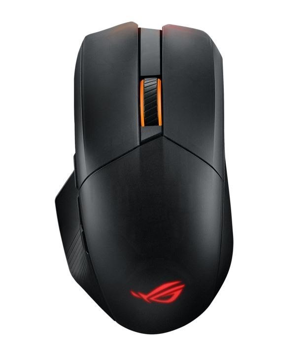 Asus P708 Rog Chakram X Origin RGB Gaming Mouse, 36,000Dpi, Rog AimPoint Optical Sensor, Low Latency, Tri-Mode Connectivity, 11 Programmable Buttons