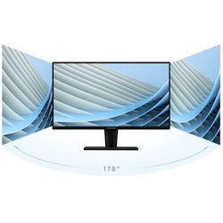 ViewSonic 24' Office Ultra Thin Bezel + SuperClear Ips, 2X Speakers, 4MS 75HZ, FHD 1080, Hdmi, Vga, 3.5 Audio, Multi-View, Eye Care. Vesa 75M, Monitor