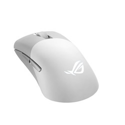 Asus Rog Keris Wireless AimPoint Wireless RGB Gaming Mouse, 36,000Dpi, Moonlight White