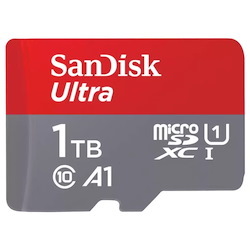 SanDisk Ultra microSDXC Uhs-I 1TB -Transfer Speeds Of Up To 150MB/s -10-Year Limited Warranty