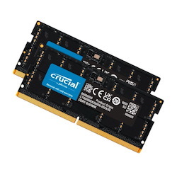 Crucial 64GB (2x32GB) DDR5 Sodimm 4800MHz C40 1.1V Notebook Laptop Memory