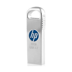 HP X306W 32GB Usb 3.2 Type-A Up To 70MB/s Flash Drive Memory Stick Zinc Alloy And Glossy Surface 0°C To 60°C External Storage For Windows 8 10 11 Mac