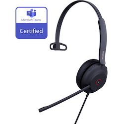 Yealink Uh37 Teams Certified Usb Wired Headset, Mono, Usb-C