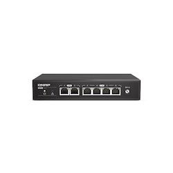 Qnap QSW-2104-2T A Plug & Play Switch Featuring 10GbE And 2.5GbE Connectivity, Suited For Soho And Professionals -Warranty 2 Years