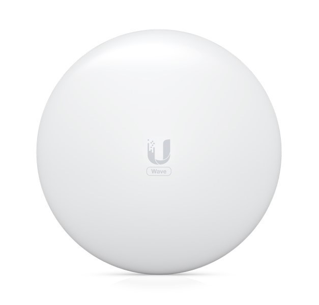 Ubiquiti Uisp Wave Long-Range, Wave-LR, 60 GHz PtMP Station Powered BY Wave Technology, GbE RJ45 Port, Integrated GPS & Bluetooth