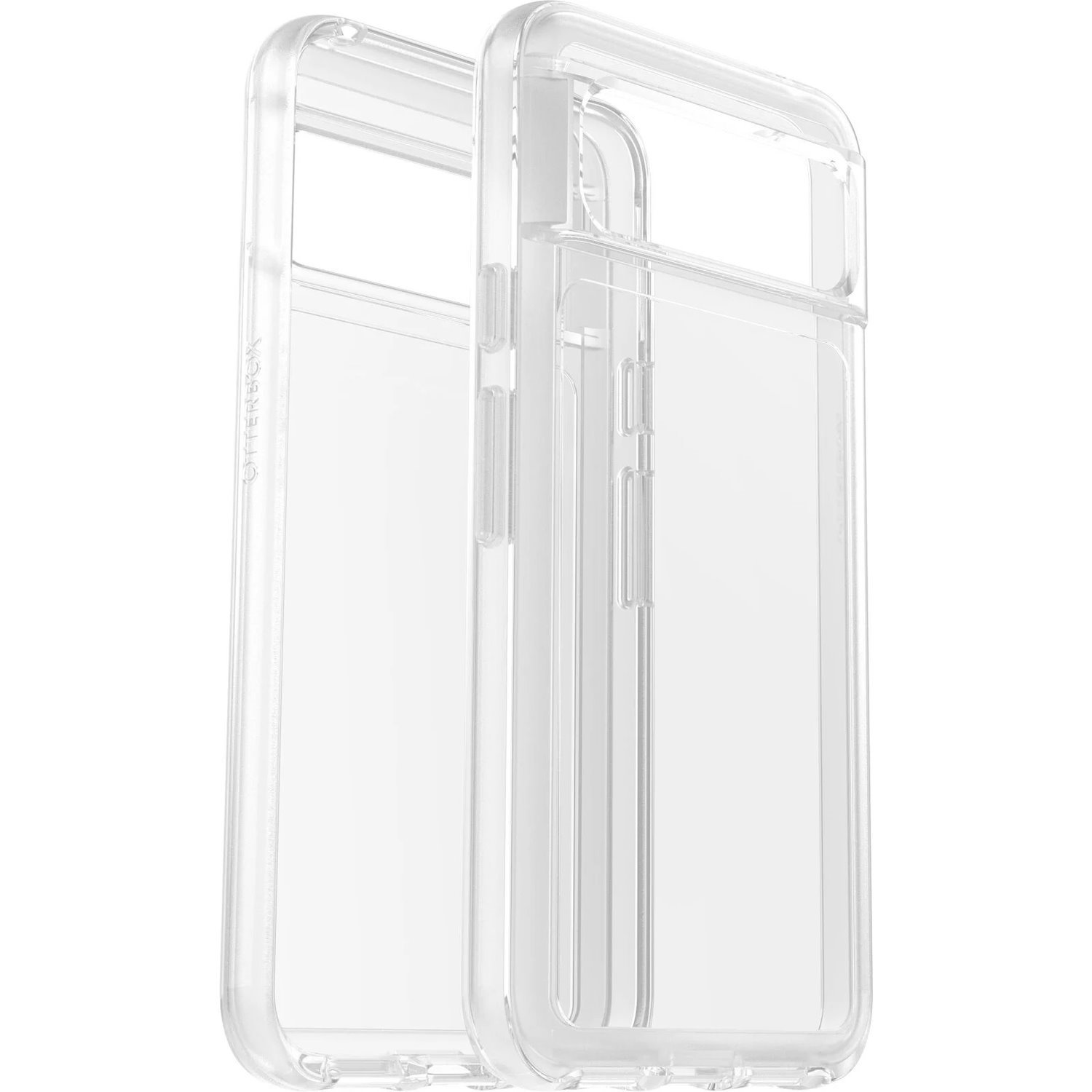 OtterBox Symmetry Clear Google Pixel 8 Case Clear - (77-94207), Drop+ 3X Military Standard, Raised Edges, Ultra-Sleek, Reinforced Corners