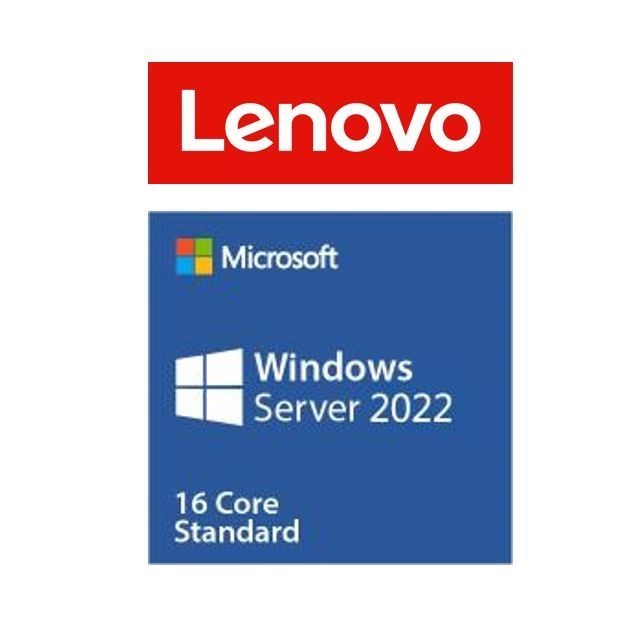 Lenovo Microsoft Windows Server 2022 Standard - License - 16 Core