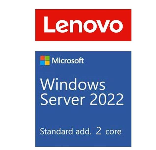 Lenovo Windows Server 2022 Standard - License - 2 Additional Core