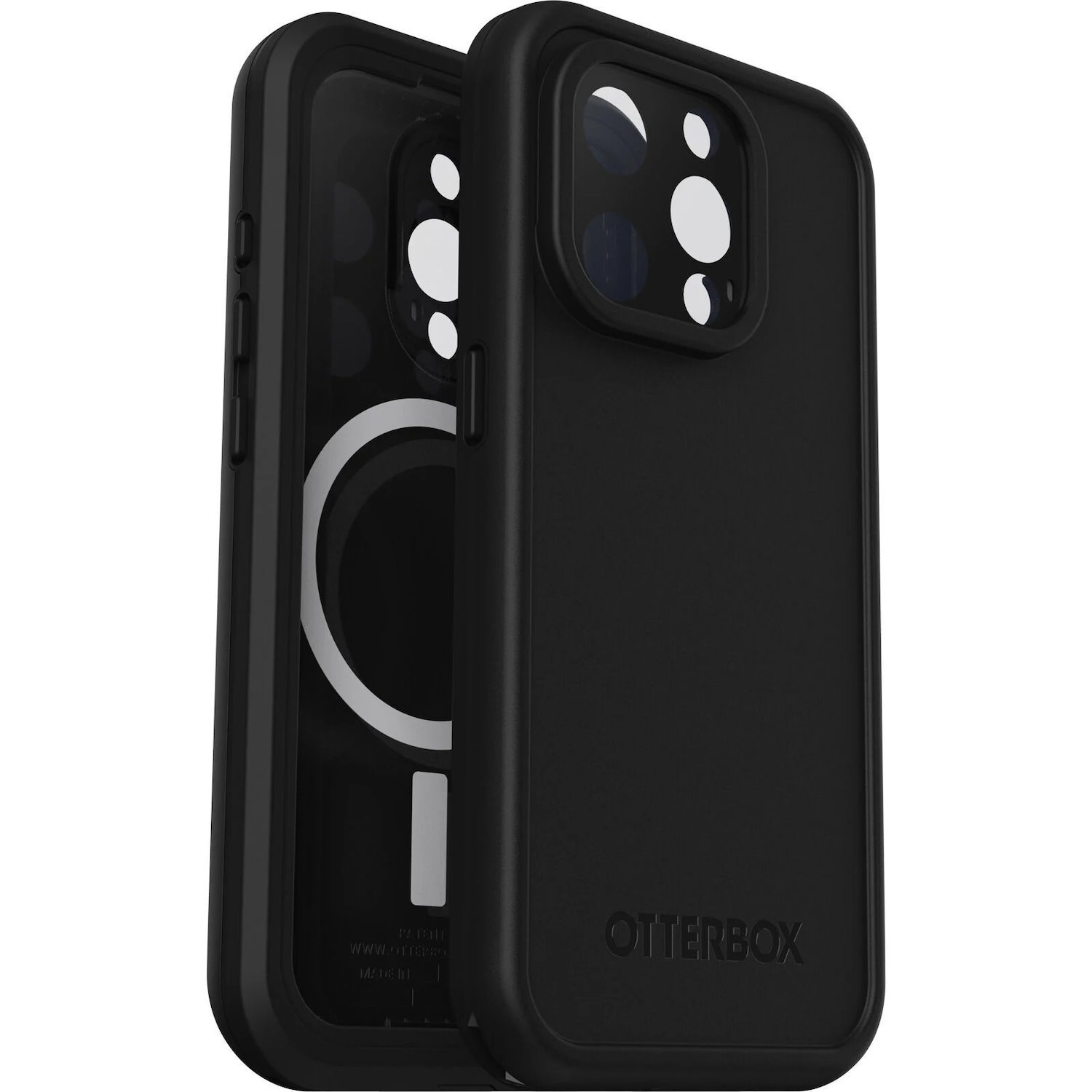 OtterBox Fre Case for Apple iPhone 15 Pro Smartphone - Black