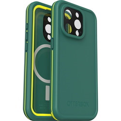 OtterBox Fre Case for Apple iPhone 15 Pro Smartphone - Pine Green
