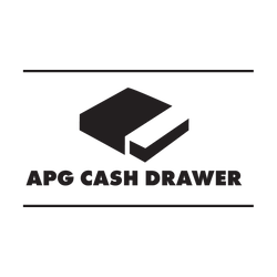 Apg Cash Drawer BLK 410 MM 24V Arlo Drawer Can