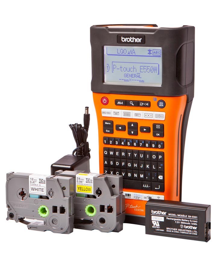Brother P-Touch E550wvp Industrial Labeller