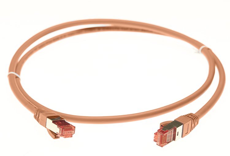 4Cabling 1.5M Cat 6A S/FTP LSZH Ethernet Network Cable: Orange