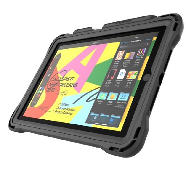 Brenthaven Edge 360 Case For iPad 10.2" - Designed For Apple iPad 10.2" 2019 7TH Gen