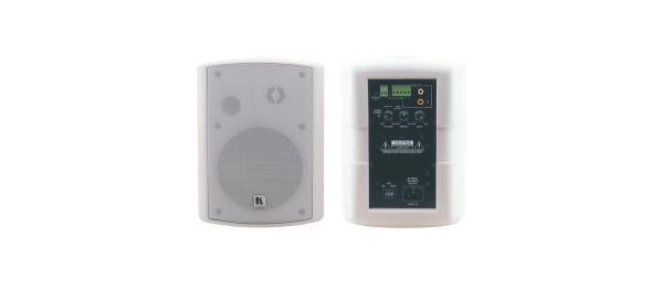 Kramer 2X30 Watt Powered On-Wall Speaker System - White